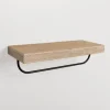 Shelves-Kirkland's Home Geometric Wood And Metal Shelf