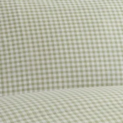 Bed Sheets-Kirkland's Home Gingham 3-Pc. Twin Sheet Set Green