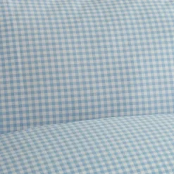 Bed Sheets-Kirkland's Home Gingham Twin 3-Pc. Sheet Set Blue