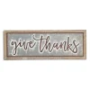 Wall Quotes & Signs-Kirkland's Home Give Thanks Sign Brown/Gray
