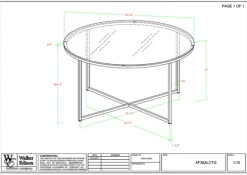 Coffee Tables-Kirkland's Home Glass & Gold X-Base Coffee Table Clear