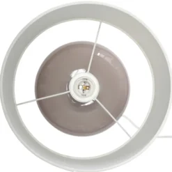 Table Lamps-Kirkland's Home Glass Short Oval Table Lamp Brown