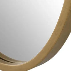 Decorative Mirrors-Kirkland's Home Gold Boomerang Wall Mirror