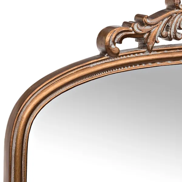 Decorative Mirrors-Kirkland's Home Gold Bordeaux Ornate Scroll Mirror