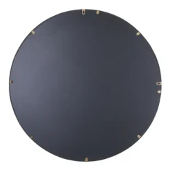 Decorative Mirrors-Kirkland's Home Gold Circular Inset Round Wall Mirror