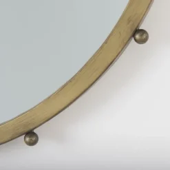 Decorative Mirrors-Kirkland's Home Gold Elena I Small Wall Mirror