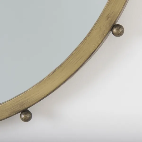 Decorative Mirrors-Kirkland's Home Gold Elena I Small Wall Mirror