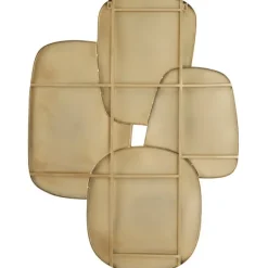 Decorative Mirrors-Kirkland's Home Gold Metal Caspian Wall Mirror