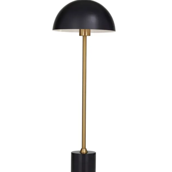 Table Lamps-Kirkland's Home Gold Metal Dome Shade Table Lamp Black