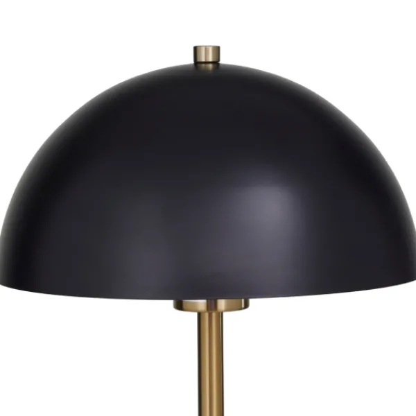 Table Lamps-Kirkland's Home Gold Metal Dome Shade Table Lamp Black