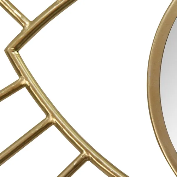 Decorative Mirrors-Kirkland's Home Gold Metal Eye Wall Mirror