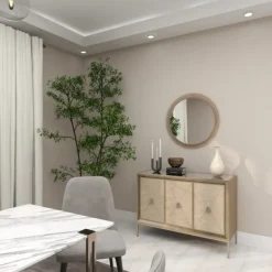 Decorative Mirrors-Kirkland's Home Gold Metal Frame Wall Mirror