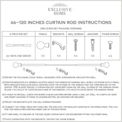 Curtain Rods & Hardware-Kirkland's Home Gold Open Sphere Curtain Rod, 120 In.