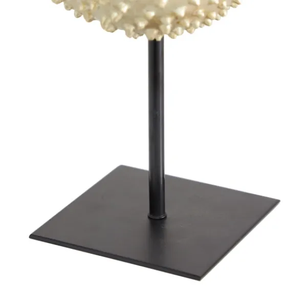 Statues & Figurines-Kirkland's Home Gold Puffer Fish Sculpture Gold/Black