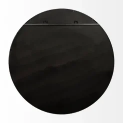 Decorative Mirrors-Kirkland's Home Gold Round Thin Metal Frame Wall Mirror