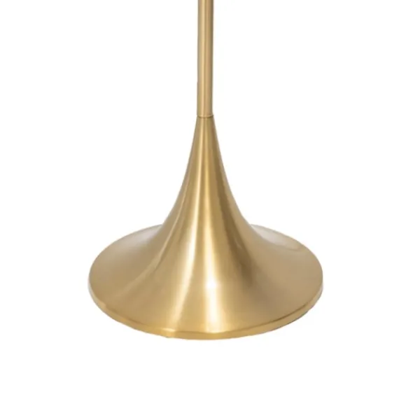Floor Lamps-Kirkland's Home Gold Sleek Modern Floor Lamp White