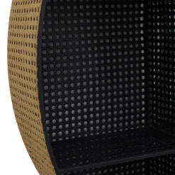 Shelves-Kirkland's Home Golden Dots Circle Cubbies Wall Shelf