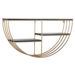 Shelves-Kirkland's Home Golden Half Moon Wall Shelves