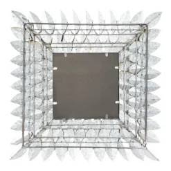 Framed Mirrors-Kirkland's Home Golden Leaves Metal Framed Mirror