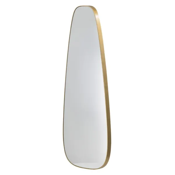 Decorative Mirrors-Kirkland's Home Golden Long Teardrop Wall Mirror