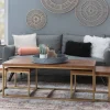 Coffee Tables-Kirkland's Home Golden Nesting 3-Pc. Coffee And Accent Table Set Brown