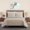 Duvets-Kirkland's Home Golden Shore Textured 3-Pc. King Duvet Set Tan