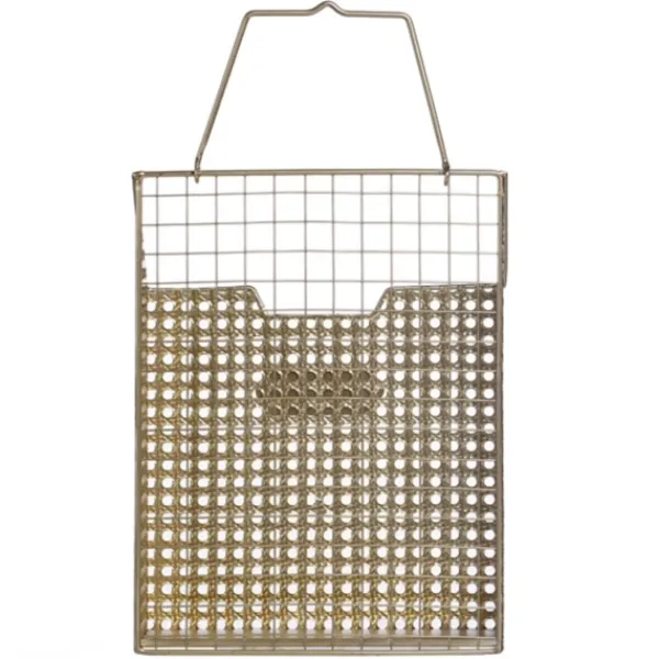 Decorative Accents-Kirkland's Home Golden Woven Metal File Folder, 17 In.