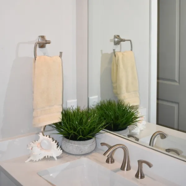 Arrangements & Greenery-Kirkland's Home Grass Arrangement In Gray Ceramic Bowl Green/Gray