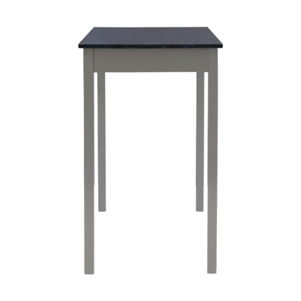 Dining Sets-Kirkland's Home Gray And Black 3-Pc. Stool And Table Set