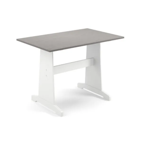 Dining Sets-Kirkland's Home Gray And White 3-Pc. Dining Nook Set