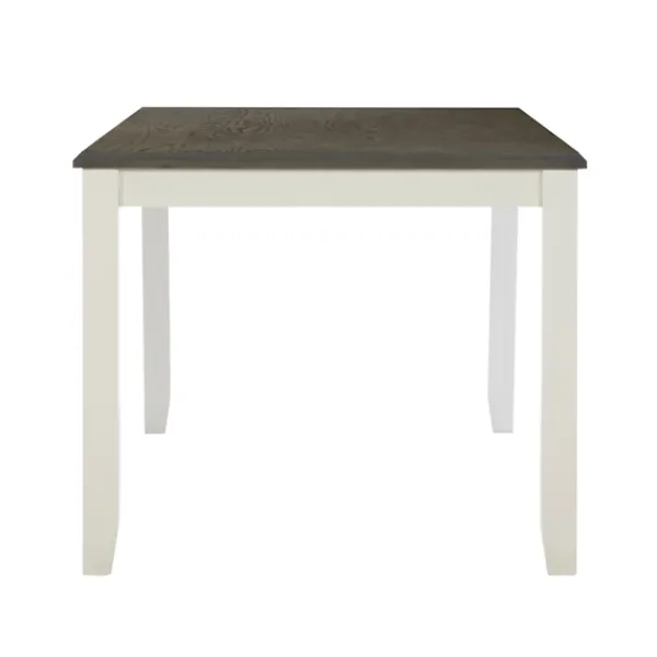 Dining Tables-Kirkland's Home Gray And White Two-Toned Wood Dining Table Gray/White