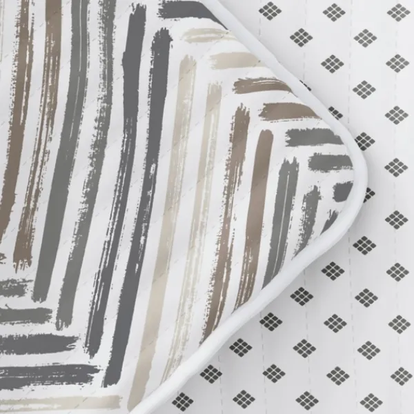 Quilts-Kirkland's Home Gray Chevron Reversible 3-Pc. King Quilt Set Gray/White