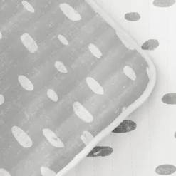 Quilts-Kirkland's Home Gray Dotted Reversible 3-Pc. King Quilt Set Gray/White