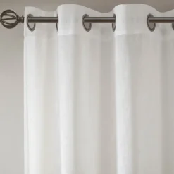 Curtains & Drapes-Kirkland's Home Gray Modern Stripes Curtain Panel, 95 In. Gray/White