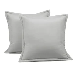 Comforters-Kirkland's Home Gray Pintuck Stripe King 5-Pc. Comforter Set Gray/White
