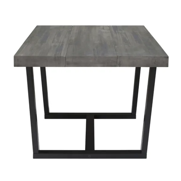 Dining Tables-Kirkland's Home Gray Solid Wood Madelyn Dining Table