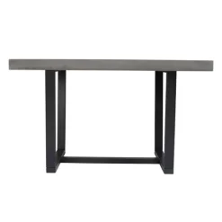 Dining Tables-Kirkland's Home Gray Solid Wood Madelyn Dining Table