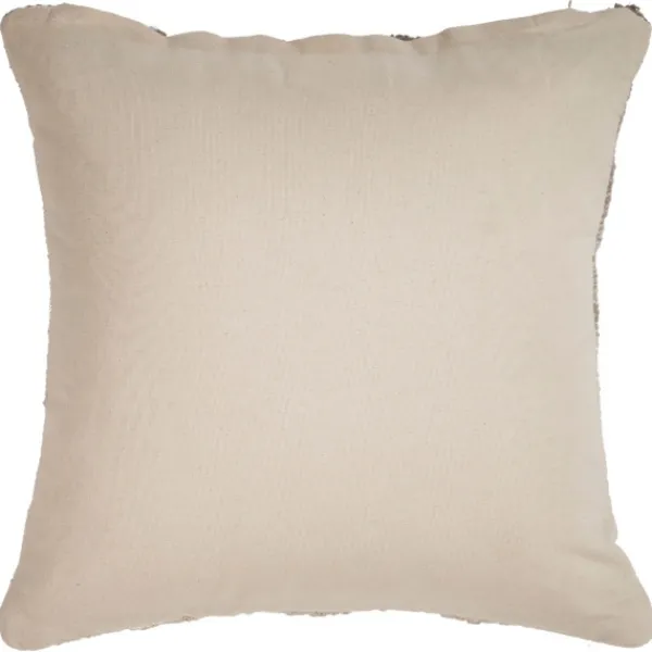 Pillows-Kirkland's Home Gray Textured Gradient Pillow Gray/Tan