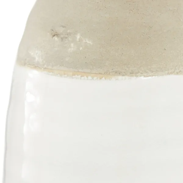 Vases-Kirkland's Home Gray Two Tone Stoneware Coastal Vase Gray/White