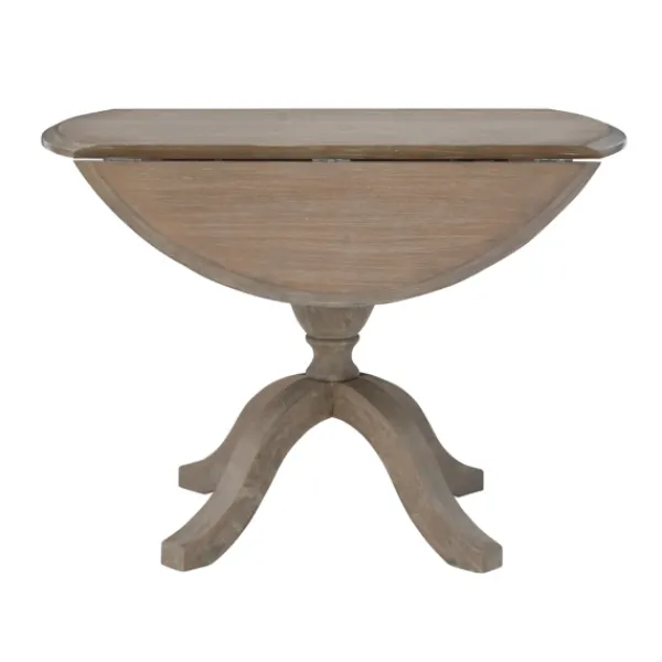 Dining Tables-Kirkland's Home Gray Wash Drop Leaf Dining Table
