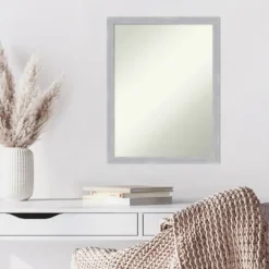 Decorative Mirrors-Kirkland's Home Grayson Brushed Nickel Framed Wall Mirror