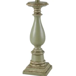 Table Lamps-Kirkland's Home Green French Country Table Lamp Ivory