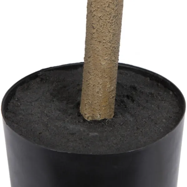 Trees & Topiaries-Kirkland's Home Green Nandina Tree In Black Planter