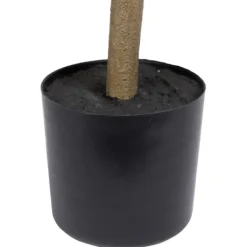 Trees & Topiaries-Kirkland's Home Green Nandina Tree In Black Planter