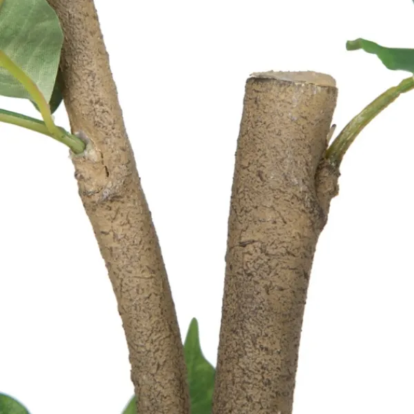 Trees & Topiaries-Kirkland's Home Green Nandina Tree In Black Planter