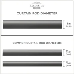 Curtain Rods & Hardware-Kirkland's Home Gunmetal Open Sphere Curtain Rod, 72 In.
