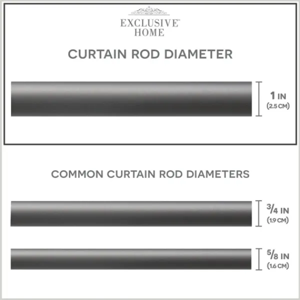 Curtain Rods & Hardware-Kirkland's Home Gunmetal Open Sphere Curtain Rod, 72 In.