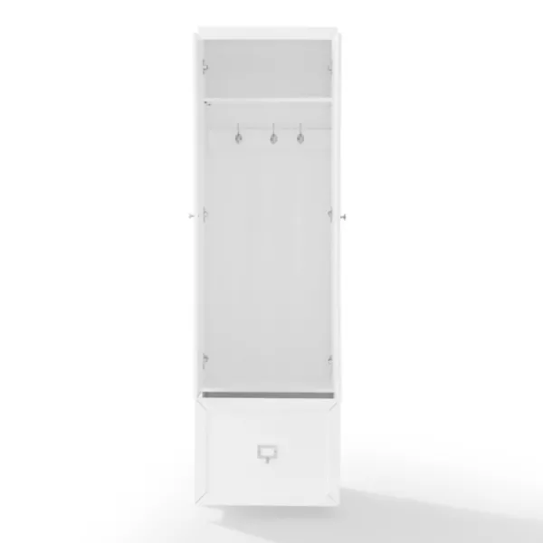 Cabinets & Sideboards-Kirkland's Home Halie White Wood 2-Door Pantry Closet