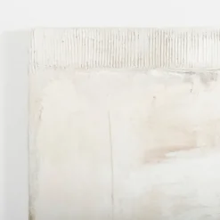 Framed Art-Kirkland's Home Hand Painted Neutral Textures Art Print Gray/White/Black