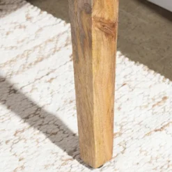 Entryway Furniture-Kirkland's Home Handwoven Rattan Cane And Mango Wood Bench